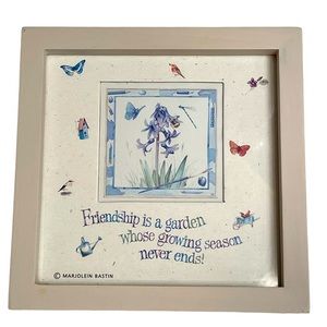 HALLMARK Home Decor Friendship Picture Frame Art Marjolei Bastin